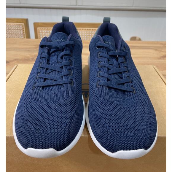 Peter Millar Men's Hyperlight Glide Knit Comfort Sneaker Navy Knit Size 10 NIB - Picture 5 of 12